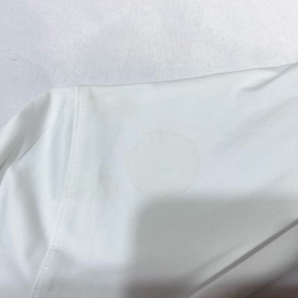 Puma Polo Shirt Tequila Patron Mens XXL White Green Polyester Stretch Golf New - Picture 9 of 10